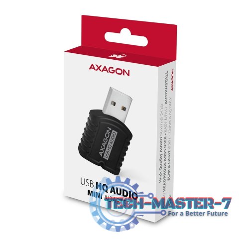 ADA-17 Zewnętrzna karta dzwiękowa, USB 2.0 MINI, 96kHz/24-bit stereo, wejście USB-A ADA-17 Zewnętrzna karta dzwiękowa, USB 2.0 MINI, 96kHz/24-bit stereo, wejście USB-A