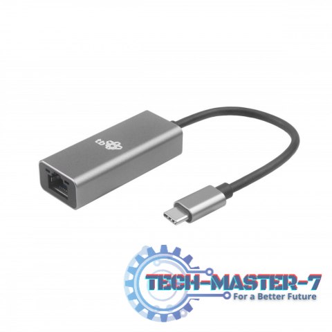 Adapter USB C - RJ45 szary, 10/100/1000 Mb/s Adapter USB C - RJ45 szary, 10/100/1000 Mb/s