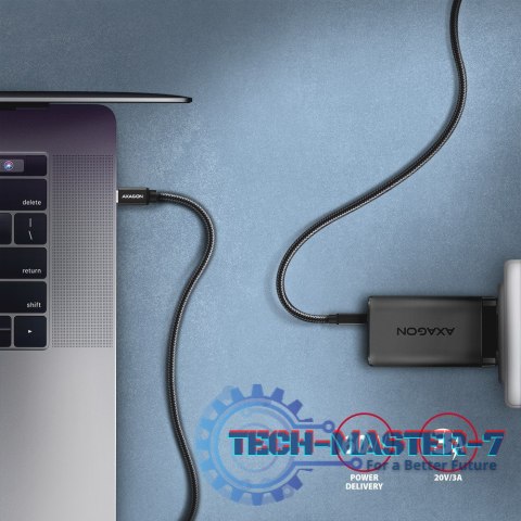BUCM3-CM30AB Kabel USB-C - USB-C, 3.0m, PD 60W, 3A, ALU, oplot, czarny BUCM3-CM30AB Kabel USB-C - USB-C, 3.0m, PD 60W, 3A, ALU, oplot, czarny