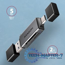 CRE-DAC Czytnik kart zewnętrzny USB3.2 Gen 1 Type-C + Type-A SD/microSD