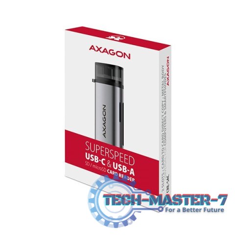 CRE-SAC Czytnik kart zewnętrzny USB3.2 Gen 1 Type-C + Type-A SD/microSD CRE-SAC Czytnik kart zewnętrzny USB3.2 Gen 1 Type-C + Type-A SD/microSD