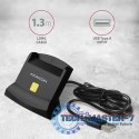 CRE-SM2 Czytnik kart identyfikacyjnych & SD/microSD/SIM USB