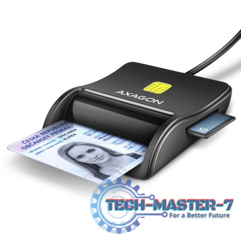 CRE-SM3SD Czytnik kart identyfikacyjnych & SD/microSD/SIM USB