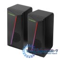 Głośniki 2.0 USB LED Rainbow Nortec