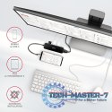 HMC-6H4A Wieloportowy hub 4x USB-A + HDMI, USB-C 3.2 Gen 1, PD 100W, 20cm USB-C kabel