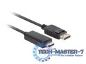 Kabel DisplayPort (M) V1.1 -> HDMI (M) 1.8m czarny