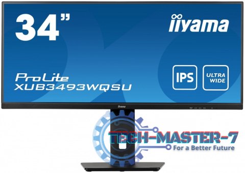 Monitor 34 cale XUB3493WQSU IPS,UWQHD,DP,HDMI,HAS(150mm)