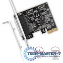PCEA-P1N Kontroler PCIe 1x port równoległy LPT, w zestawie SP & LP
