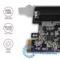 PCEA-P1N Kontroler PCIe 1x port równoległy LPT, w zestawie SP & LP
