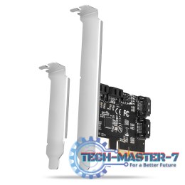 PCES-SA4X4 Kontroler PCIe 4x wewnętrzny port SATA 6G, ASM1164, SP & LP