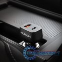 PWC-PQ38 Ładowarka samochodowa PD & QUICK 38W, 2x port (USB-A + USB-C), PD3.0/QC3.0/AFC/FCP/Apple