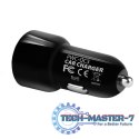 PWC-QC5 Ładowarka samochodowa QUICK SMART 31.5W, 2x port QC3.0/AFC/FCP + 5V-2.6A