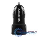 PWC-QC5 Ładowarka samochodowa QUICK SMART 31.5W, 2x port QC3.0/AFC/FCP + 5V-2.6A