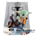 Pluszaki z funkcją Star Wars Klan dwóch Grogu i Mandalorianin