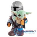 Pluszaki z funkcją Star Wars Klan dwóch Grogu i Mandalorianin