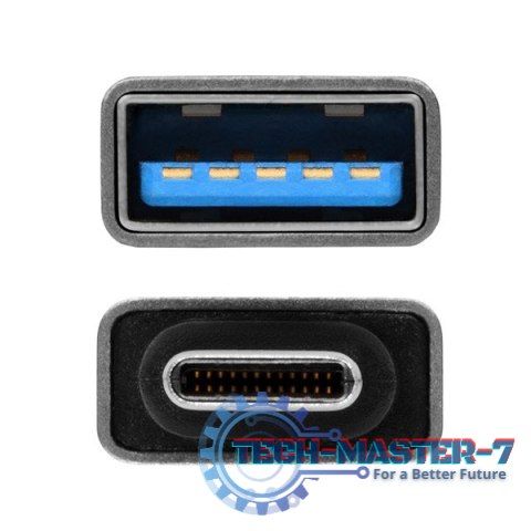 RUCM-AFA Redukcja, USB 3.1 Type-C męska -> Type-A żeńska ALU RUCM-AFA Redukcja, USB 3.1 Type-C męska -> Type-A żeńska ALU
