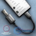 RUCM-AFAC Kabel adapter USB 3.2 Gen 1 Type-C samiec -> Type-A żeńska, 0,2m, 3A, ALU