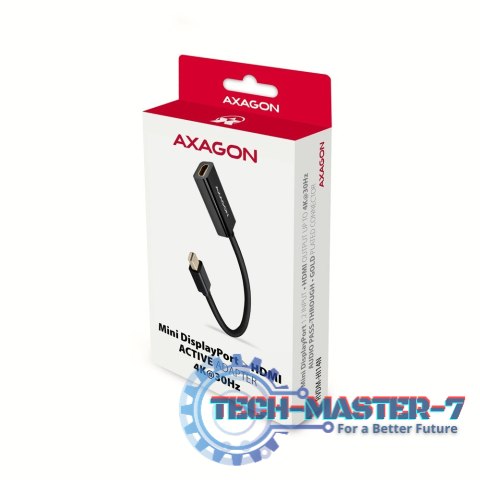 RVDM-HI14N Adapter aktywny Mini DP > HDMI 1.4, 4K/30Hz RVDM-HI14N Adapter aktywny Mini DP > HDMI 1.4, 4K/30Hz