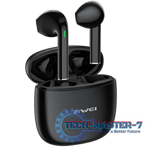 Słuchawki Bluetooth 5.3 T26 Pro TWS Black Słuchawki Bluetooth 5.3 T26 Pro TWS Black