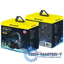 Słuchawki Bluetooth A100BL Nauszne Black