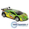 Samochód RC sportowy zdalnie sterowany na pilot auto wyścigowe drift z LED światłami zielony