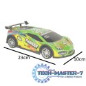 Samochód RC sportowy zdalnie sterowany na pilot auto wyścigowe drift z LED światłami zielony