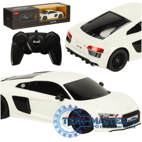 Samochód zdalnie sterowany Rastar 72300 Audi R8 2015 1:24 biały Samochód zdalnie sterowany Rastar 72300 Audi R8 2015 1:24 biały