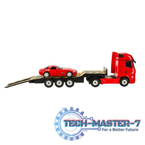 Samochód zdalnie sterowany Rastar 74920 Mercedes-Benz Actros 1:26 czerowny Samochód zdalnie sterowany Rastar 74920 Mercedes-Benz Actros 1:26 czerowny