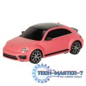 Samochód zdalnie sterowany Rastar 76200-4 Volkswagen Beetle-UV 1:24 różowy
