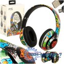 Słuchawki bezprzewodowe nauszne P35 Bluetooth LED Gaming Sport