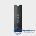 CLR-M2L3 Chłodnica aluminiowa pasywna do dysku M.2 SSD, ALU korpus, silikonowe podkładki termiczne, wysokość 3mm