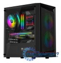 Obudowa komputerowa bez zasilacza ATOS ARGB MINI USB 3.0