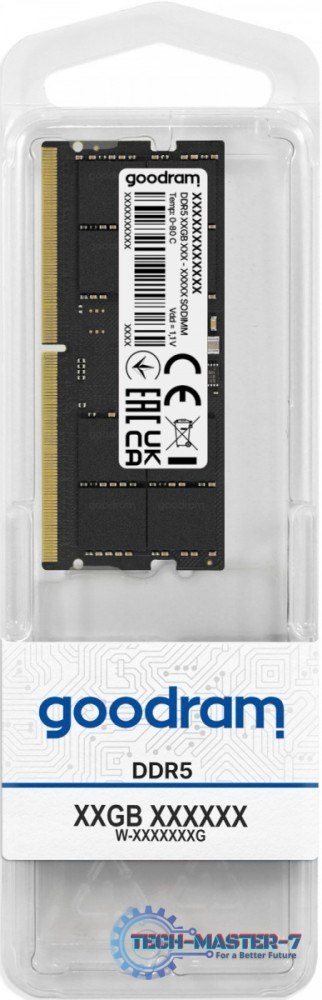 Pamięć DDR5 SODIMM 16GB/5600 CL46 Pamięć DDR5 SODIMM 16GB/5600 CL46