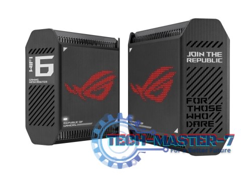 Router ROG Rapture GT6 Wi Fi AX10000 2-pak Czarny
