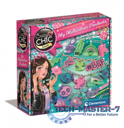 Zestaw Crazy Chic - Kolorowe Charmsy