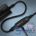 ADR-210 USB 2.0 A-M -> A-F aktywny kabel przedłużacz/wzmacniacz 10m