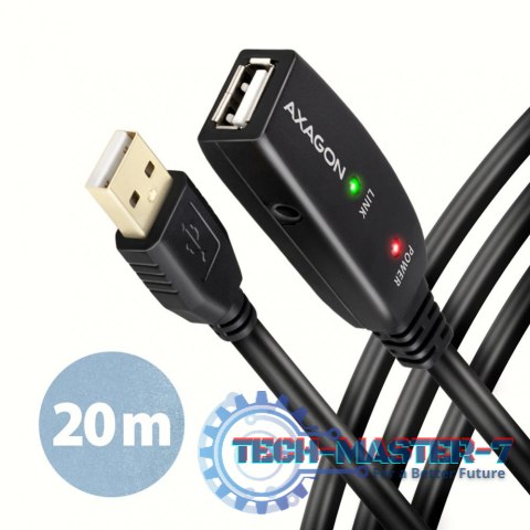 ADR-220 USB 2.0 A-M -> A-F aktywny kabel przedłużacz/wzmacniacz 20m