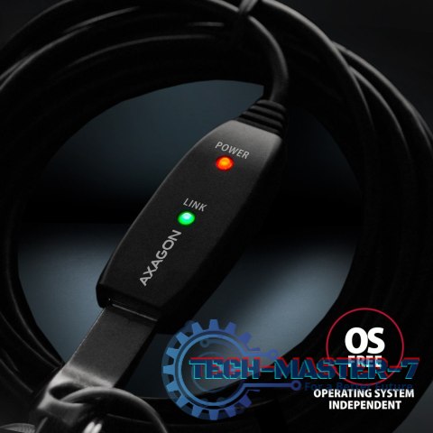 ADR-220 USB 2.0 A-M -> A-F aktywny kabel przedłużacz/wzmacniacz 20m ADR-220 USB 2.0 A-M -> A-F aktywny kabel przedłużacz/wzmacniacz 20m