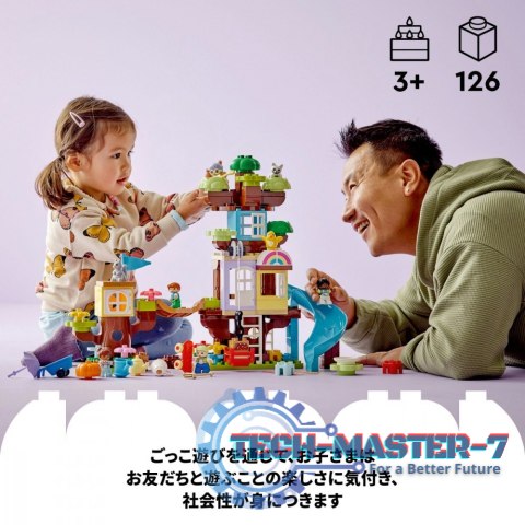 DUPLO 10993 Domek na drzewie 3 w 1 DUPLO 10993 Domek na drzewie 3 w 1