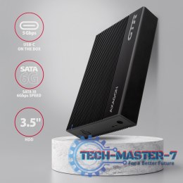 EE35-GTR Obudowa zewnętrzna aluminiowa USB3.2 Gen1 - SATA 6G 3.5