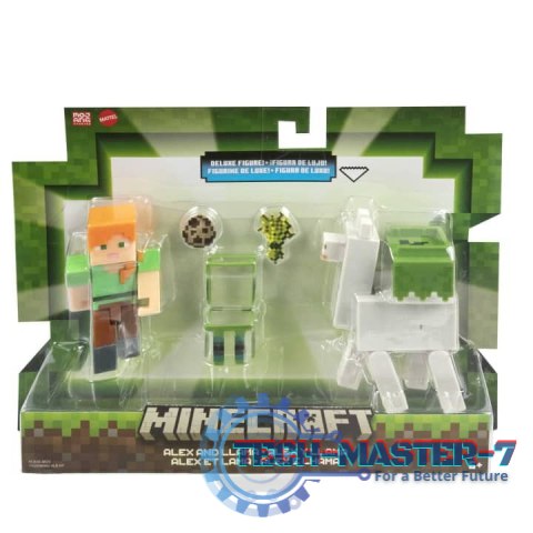 Figurka Minecraft Alex i Lama