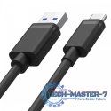 Kabel USB-C - USB-A 2.0; 1.5m; M/M; C14067BK