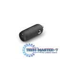 Ładowarka samochodowa 30W PD PPS USB-C Czarna