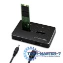 Stacja dokujca dysków 2x SSD M.2 SATA | NGFF | USB typ C