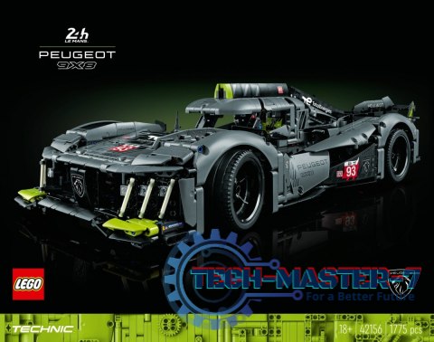 Technic 42156 PEUGEOT 9X8 24H Le Mans Hybrid Hypercar Technic 42156 PEUGEOT 9X8 24H Le Mans Hybrid Hypercar