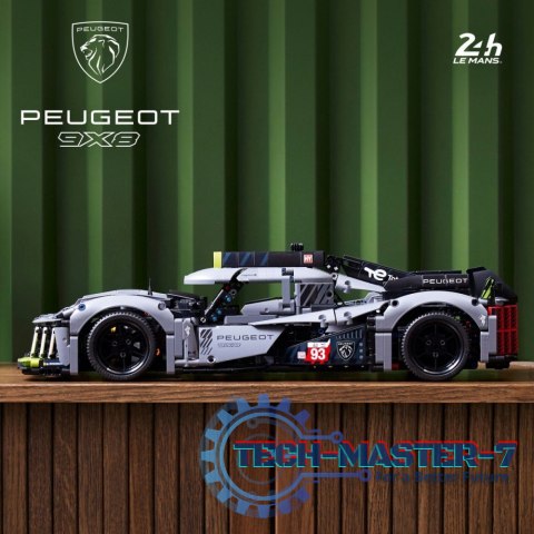 Technic 42156 PEUGEOT 9X8 24H Le Mans Hybrid Hypercar Technic 42156 PEUGEOT 9X8 24H Le Mans Hybrid Hypercar