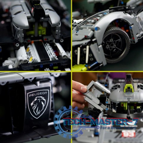 Technic 42156 PEUGEOT 9X8 24H Le Mans Hybrid Hypercar Technic 42156 PEUGEOT 9X8 24H Le Mans Hybrid Hypercar