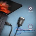 ADS-1PQN Adapter USB 2.0 > RS-232 Port szeregowy, 1,5m kabel, chip FTDI