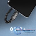 BUCM32-CF05AB Kabel przedłużacz Gen2 USB-C - USB-C 0.5m, 5A, 20Gbps, PD 240W, oplot, czarny