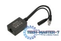 Inwerter PoE 1 portowy wejście 1x1000Mb/s RJ45/Jack 10-24V, wyjście 24V